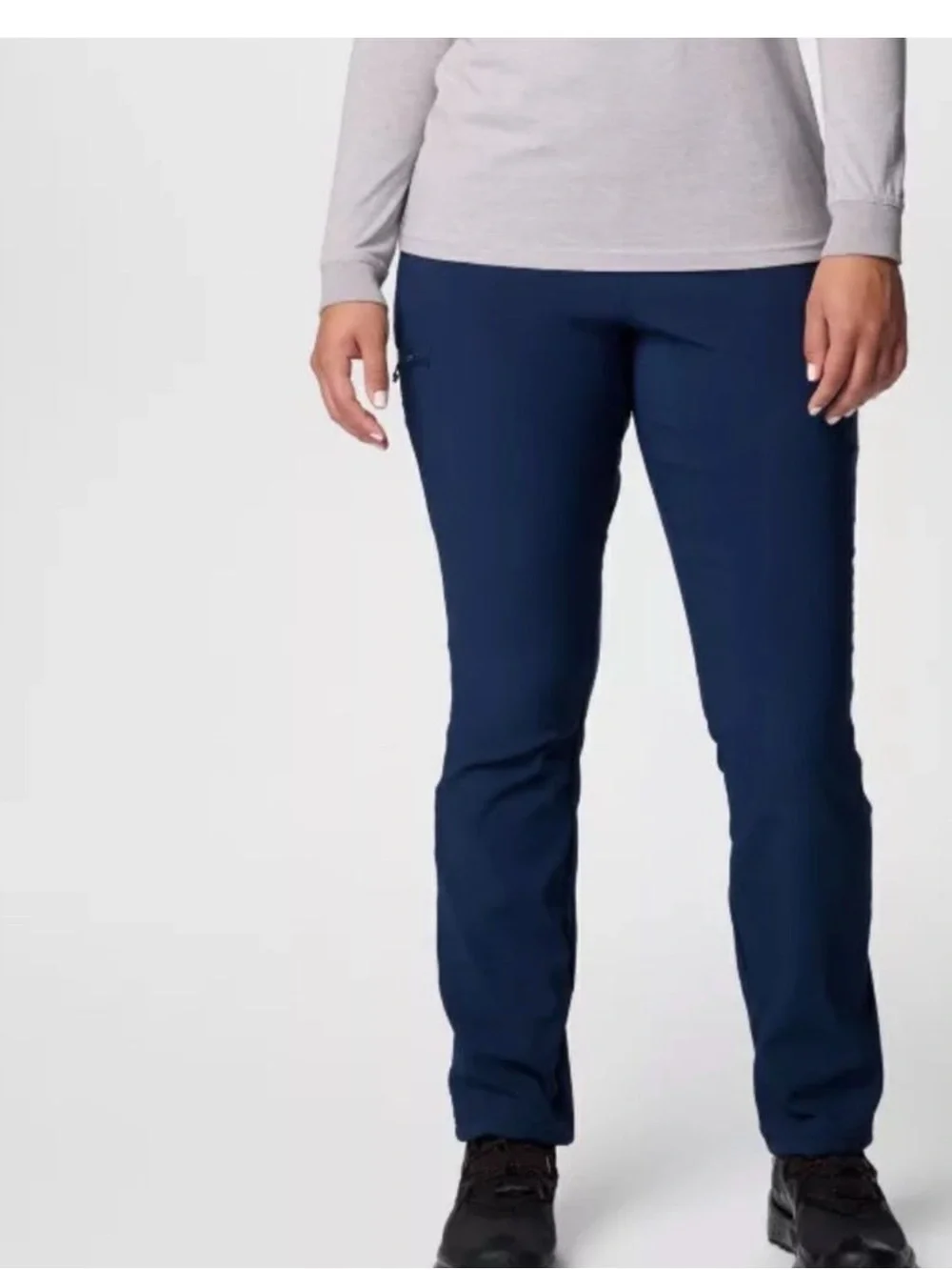 Columbia Navy Straight-Leg Travel Pants